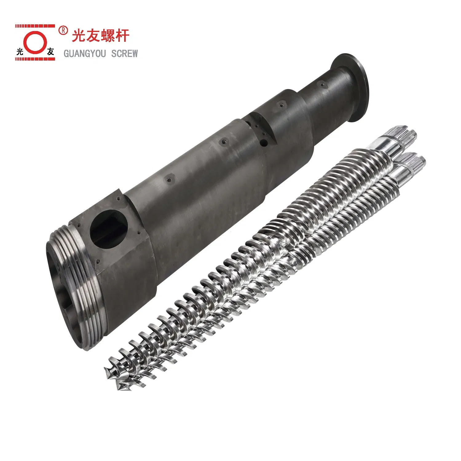 Magsuot ng lumalaban sa tungsten-carbide-coated extruder screw at silindro