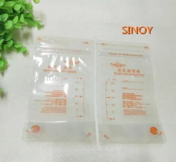 food grade liquid breast milk storage bag for baby feeding