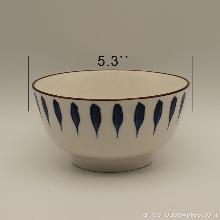 نمط فندق Ceramic Bowl للمنزل