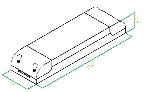 ETL 24v 1100ma 26W Dimmable LED Driver