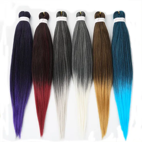 braids hot water setting pre stretched braiding hair crochet braid hair