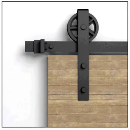 Big Wheel Sliding Barn Door Hardware