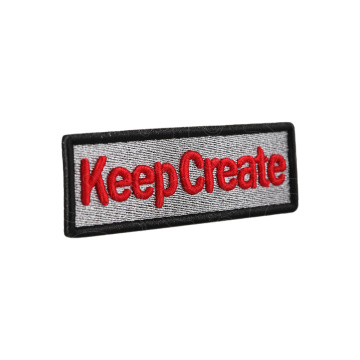 logo lencana sulaman 3D