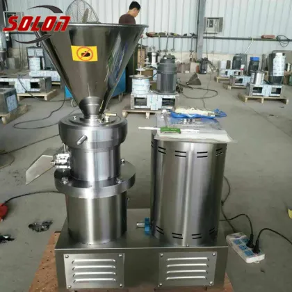 Emulsifying Colloid Mill Tomato Tahini Sesame Paste Machine