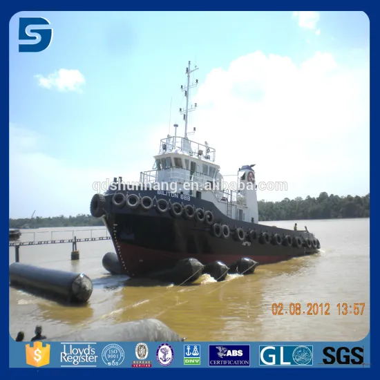 BV certificate high quality inflatable rubber balloon launching marine boat airbag