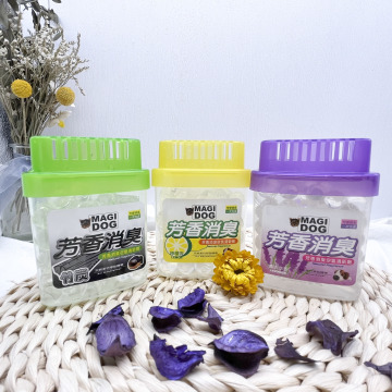 Long Lasting Eco-Friendly Home Air Freshener with Faint Scent Recyclable Solid Crystal Bead Non-Toxic & Pet-Safe