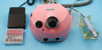 Professional Electric Nail Drill (pink)