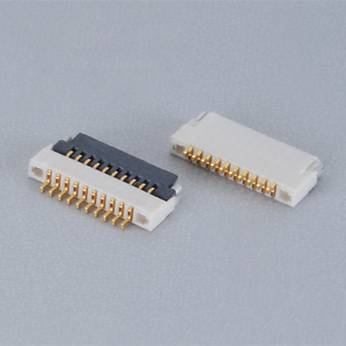 Pcb Connection Connector Bottom Contact Style 0.5mm Pitch FPC Connector Factory