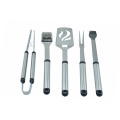 5 pcs Stainless Steel BBQ Tools Camping Accessories