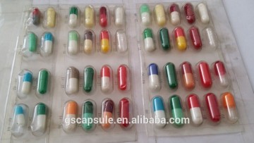 BRC GMP and NSF medicinal fish gelatin capsules sizes