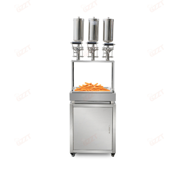 Máy lấp đầy Churros thương mại 15L với chất làm đầy mứt có thể tháo rời cho kinh doanh đường phố