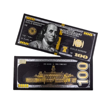 Chińskie wysokiej jakości pieniądze na propozycje: 100 USD srebrne banknoty z nowym projektem