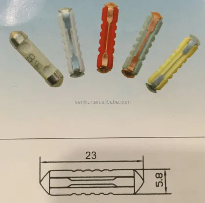 High Quality 32V 5A-30A 100pcs Pack GBC European Type Auto Ceramic & Bakelite Fuses