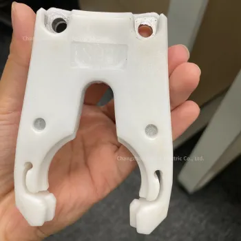 ISO30 Tool Holder Clamp: CNC Machine Tool Part with ABS Flame Retardant Rubber Claw