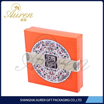 Glossy flat shipping corrugated paper box