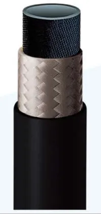 One-layer Fiber Braided Rubber Hose