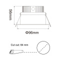 Anti Glare Led Downlight Anti glare led downlights Factory