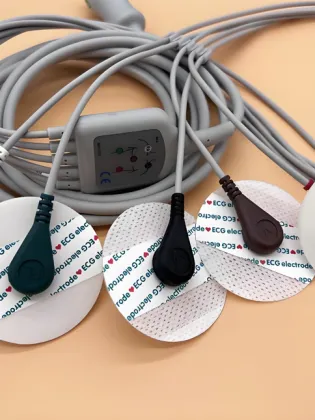 Professional Holter Electrocardiogram Monitoring Device with Electrode Patch Products