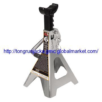 6-Ton Chrome Car Support Jack Stands