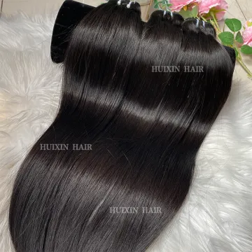 Wholesale Prices for 100% Raw Human Hair Vietnamese Straight Bundles