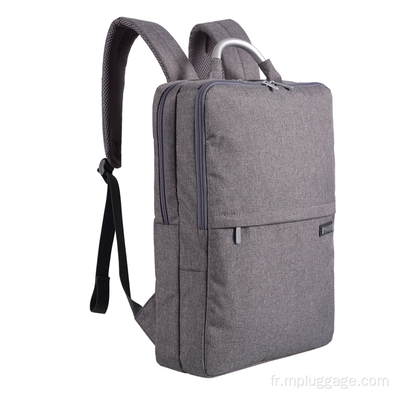 Personnalisation du sac à dos d&#39;ordinateur portable Grey Cationic Business Simple