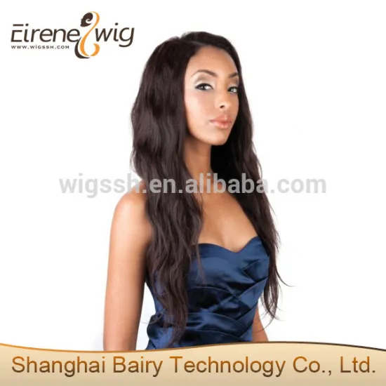 Eirene More than 32inch extra long wigs,100% human wavy long hair wig