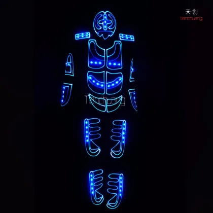 dmx led flash Indian dance costume