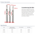 Forets hélicoïdaux pour outils électriques de forage subland subland HSS