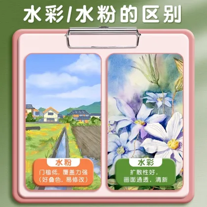 M&G Premium 24 Colour 5ml Artist's Gouache Set