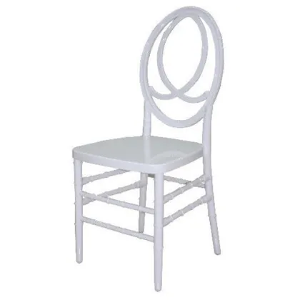white wedding phoenix chair