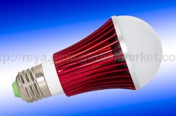 8W Cool White LED mentol merah shell