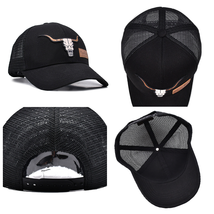 Black Mesh Cap 32 Jpg