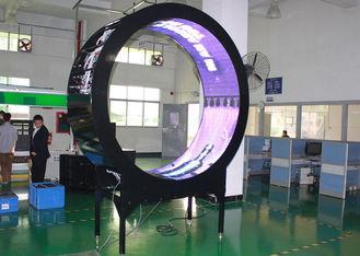 Round Circle PH10 Advanced Outdoor Irregular LED Display Ad