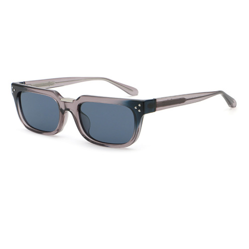 Vintage Geometric Flat Top Square PC Frame Sunglasses
