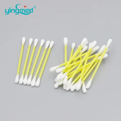 Medical Cotton Tipped Applicator 6'' Length Cotton Swabs