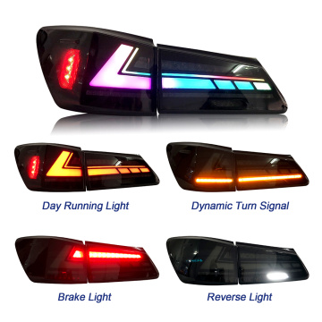 HCMOTIONZ RGB LUDAS TAIL LED PARA LEXUS IS250 IS350 IS300 2006-2013