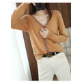 Fine cardigan casual sweater for women