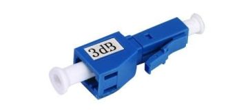 Lc Female To Male Fiber Optic Attenuator , Sm 1310nm / 1550nm Mm 850 / 1300nm