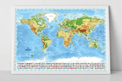 High-Quality Interactive World Map