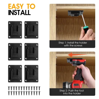 Garage Wall Storage Holder for Dewalt S& MIL 18V Cordless Tools