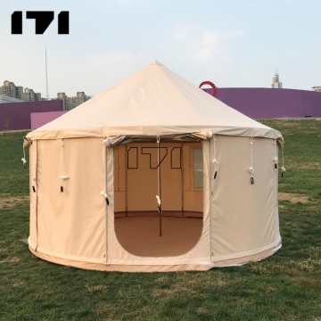 Yurt Tent with Stove for Tourist Camping