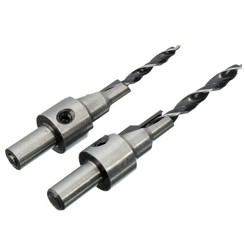 Cylindrical Shank Countersink Drill Bit For Wood Screw