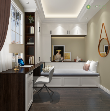 Modern Wooden Home Office Furniture Flatable Computer Desk