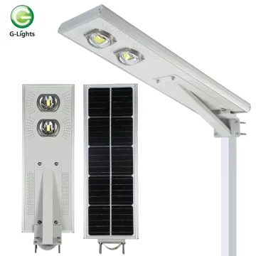 New design waterproof outdoor ip65 50w 100w 150w 200w COB integrated all in one led solar road light