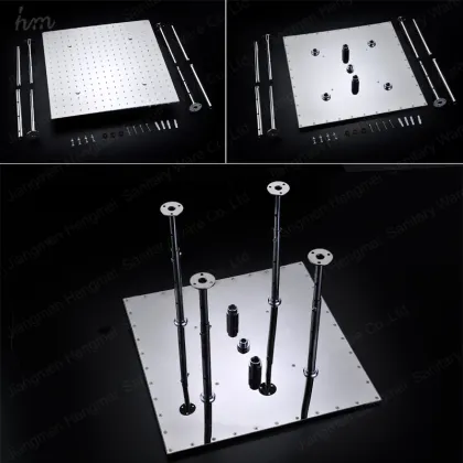 500mm Rainfall Shower Head - Dual Rain and Misty 20 Inch Rain Shower Head