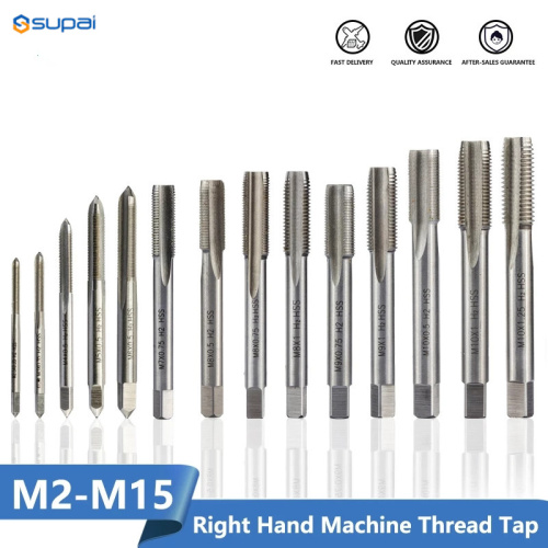 Tap de filetage droit Appuyez sur la bougie de la machine HSS