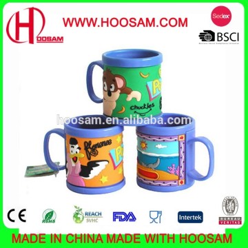 promotional gifts 3D soft rubber mug