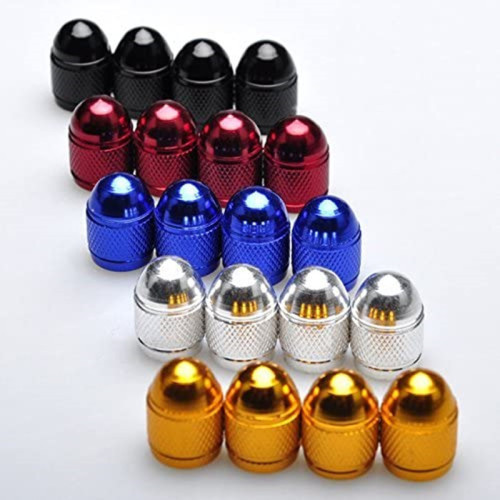 Automobile bicycle tire bullet valve cap