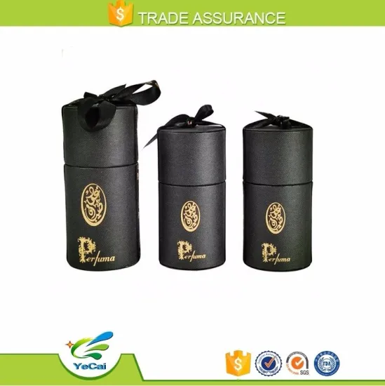 customized slimming cylinder tea storage paper box with high quality
