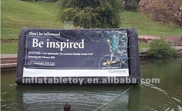 2012 popular inflatable advertising walking billboard